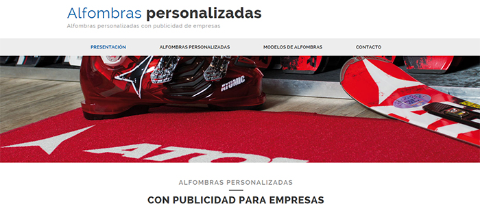 Alfombras publicitarias, personalizadas y promocionales