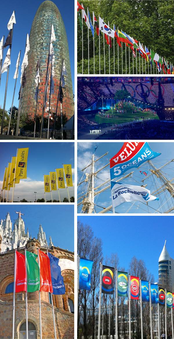 Banderas y mástiles Doublet