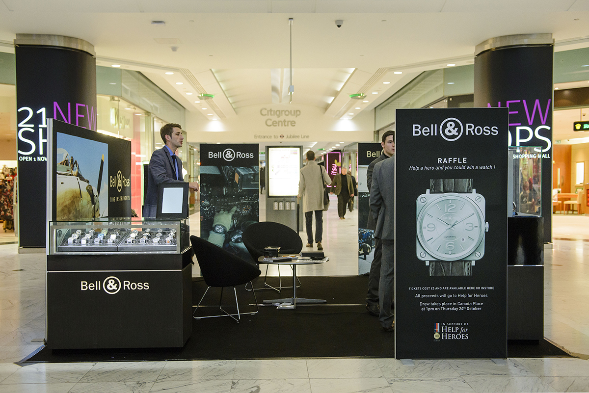 Genera impacto visual en centros comerciales