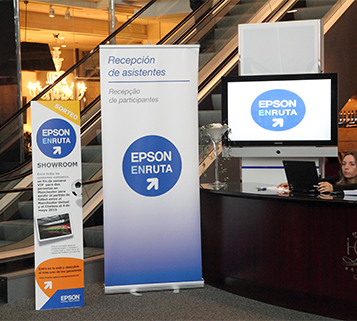 Roll-ups para exposición