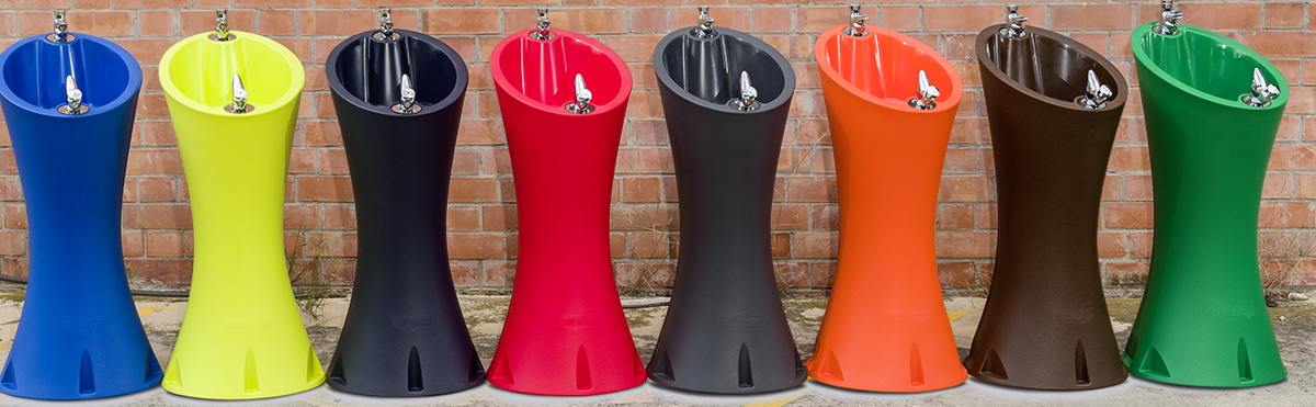 Fuente de agua para parques